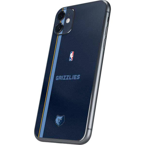 NBA Memphis Grizzlies Jersey iPhone 11 Skin